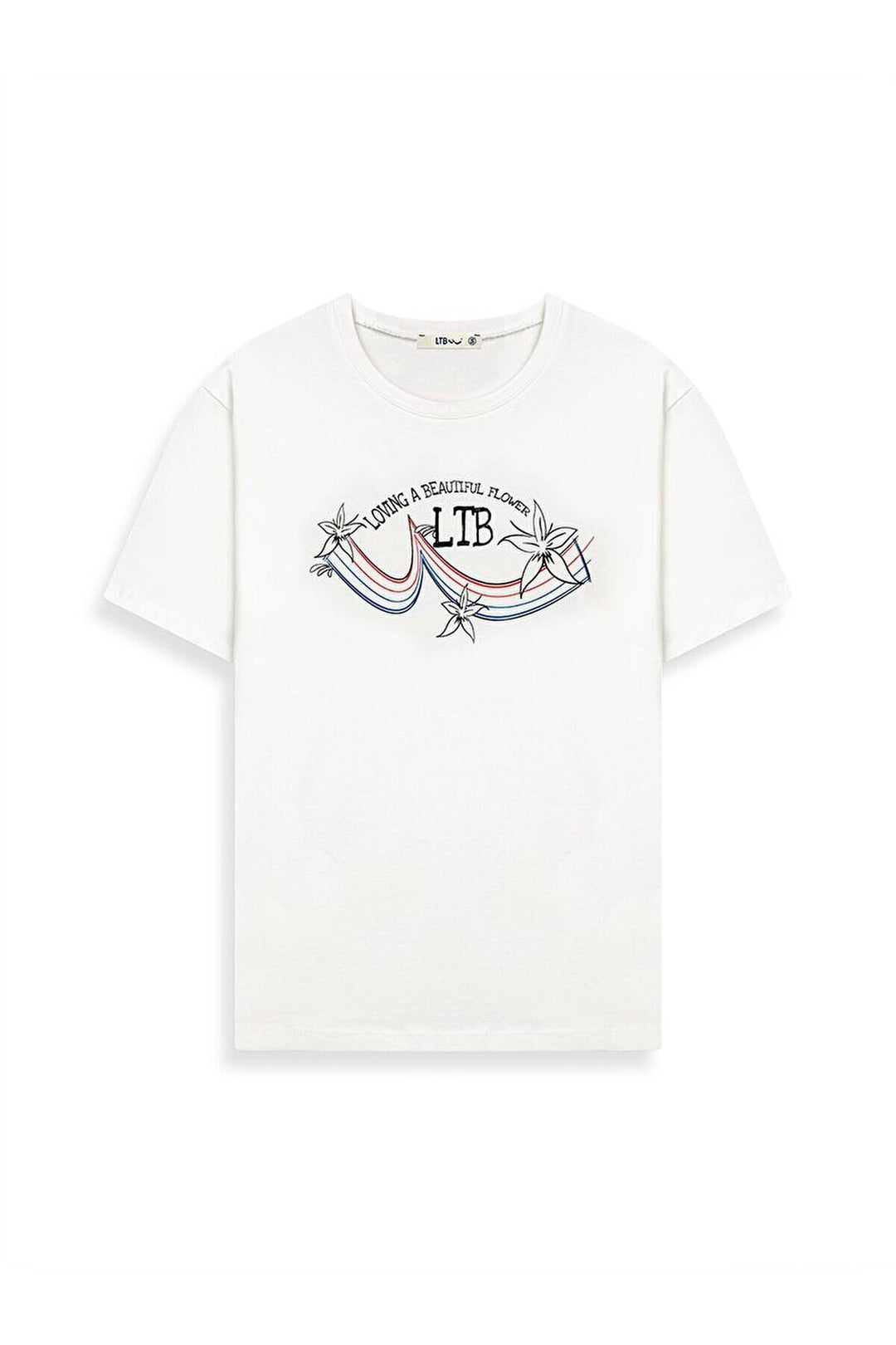 LTB T-shirt blanc - Blanc_100