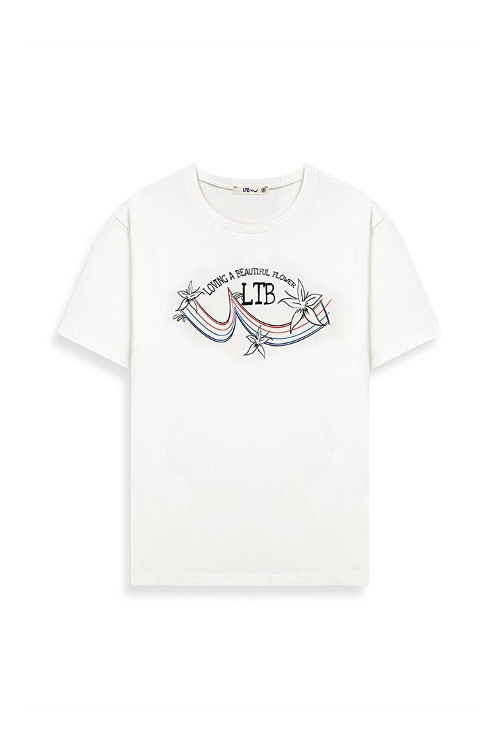 LTB T-shirt blanc - Blanc_100