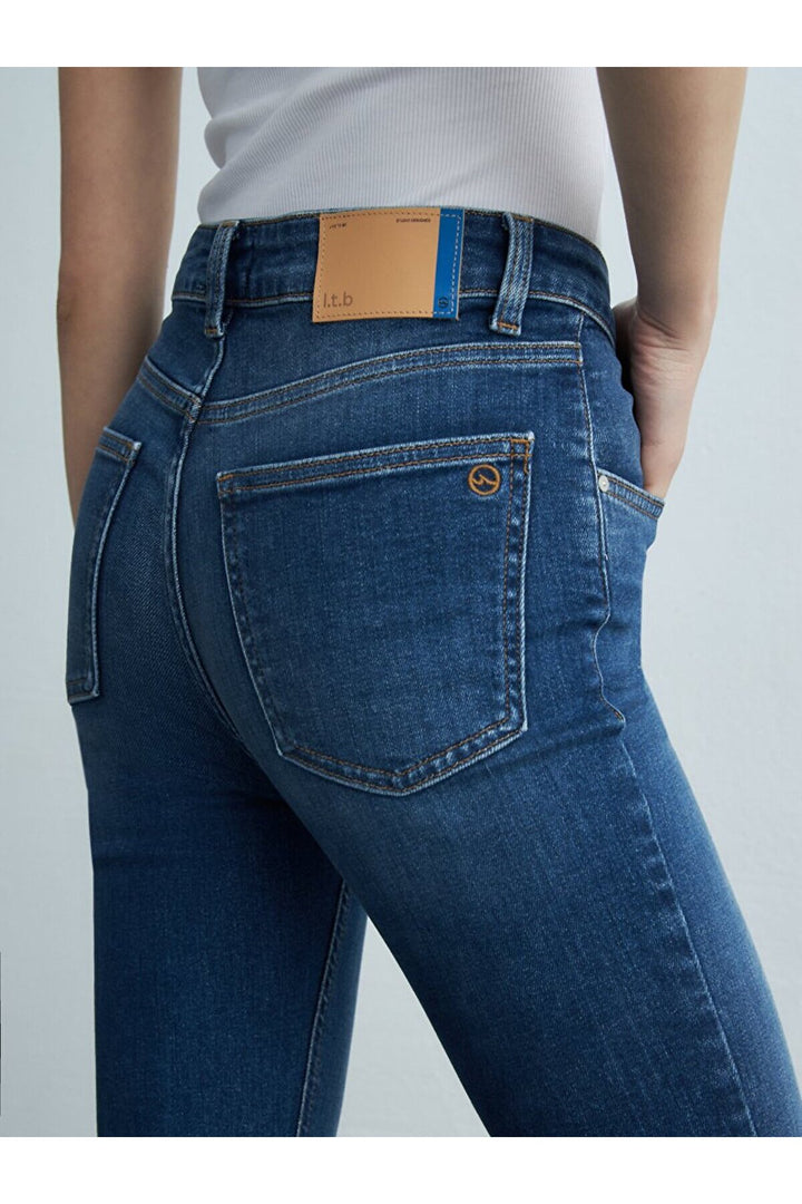 LTB Pantalon en jean à taille haute LISSYS Spanish Leg