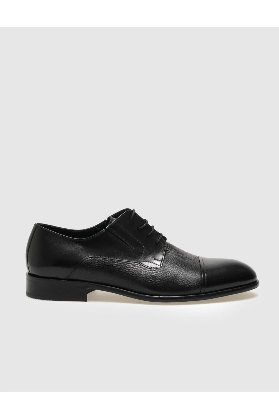 Cabani Shoes Chaussures classiques pour hommes en cuir véritable noires à lacets - Multicolore