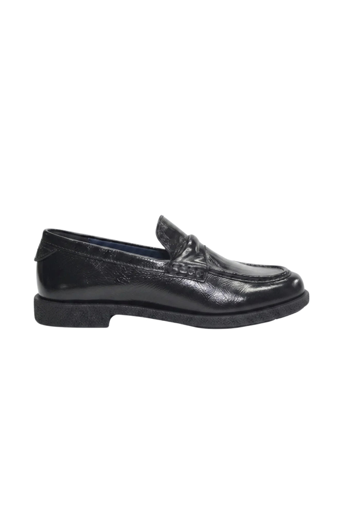 Wavelys Gabri Chaussures Femme Élégantes Confortables en Cuir Véritable Noir à Semelle Souple et Flexible - Noir