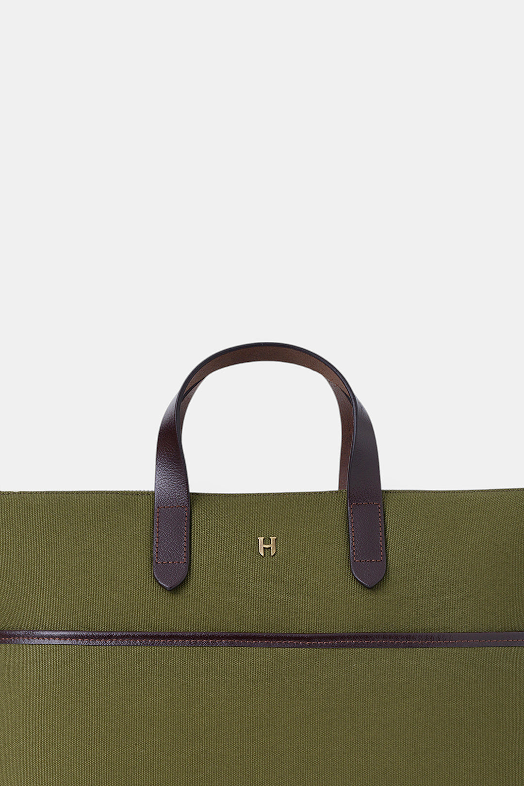 helmbrook Sac pour ordinateur portable Brice en cuir véritable unisexe de 15,6po à compartiment unique