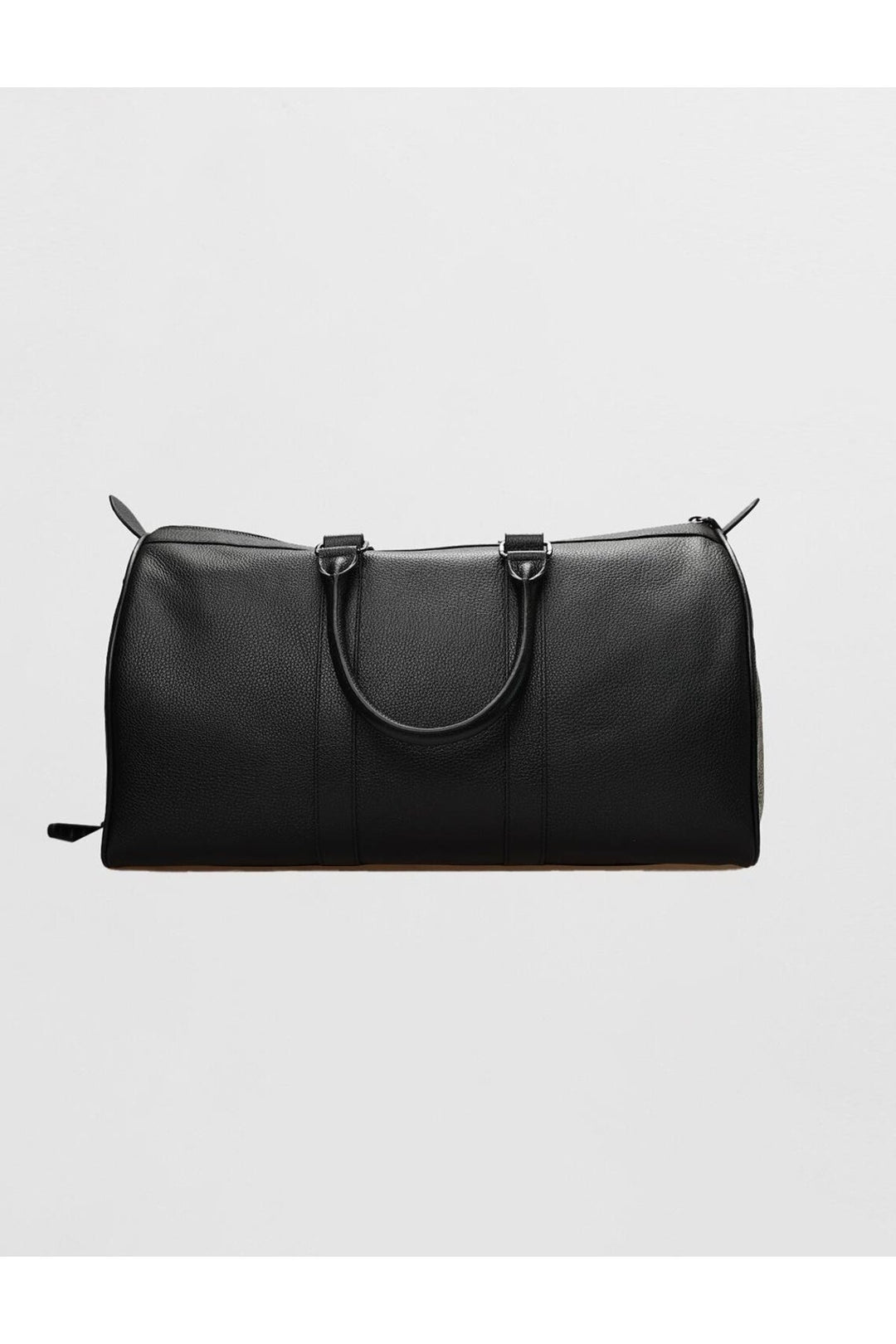 Cabani Shoes Sac en cuir véritable noir pour le voyage - Noir