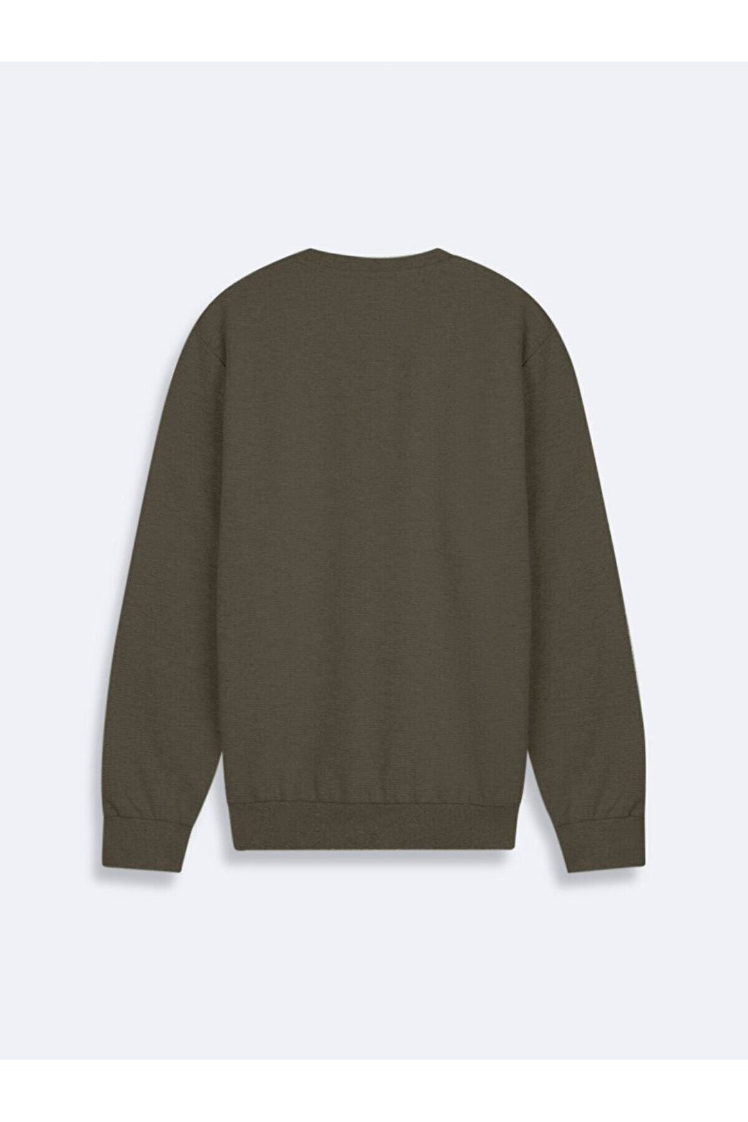 LTB Sweat-shirt vert à manches longues avec encolure en O - Vert_13878