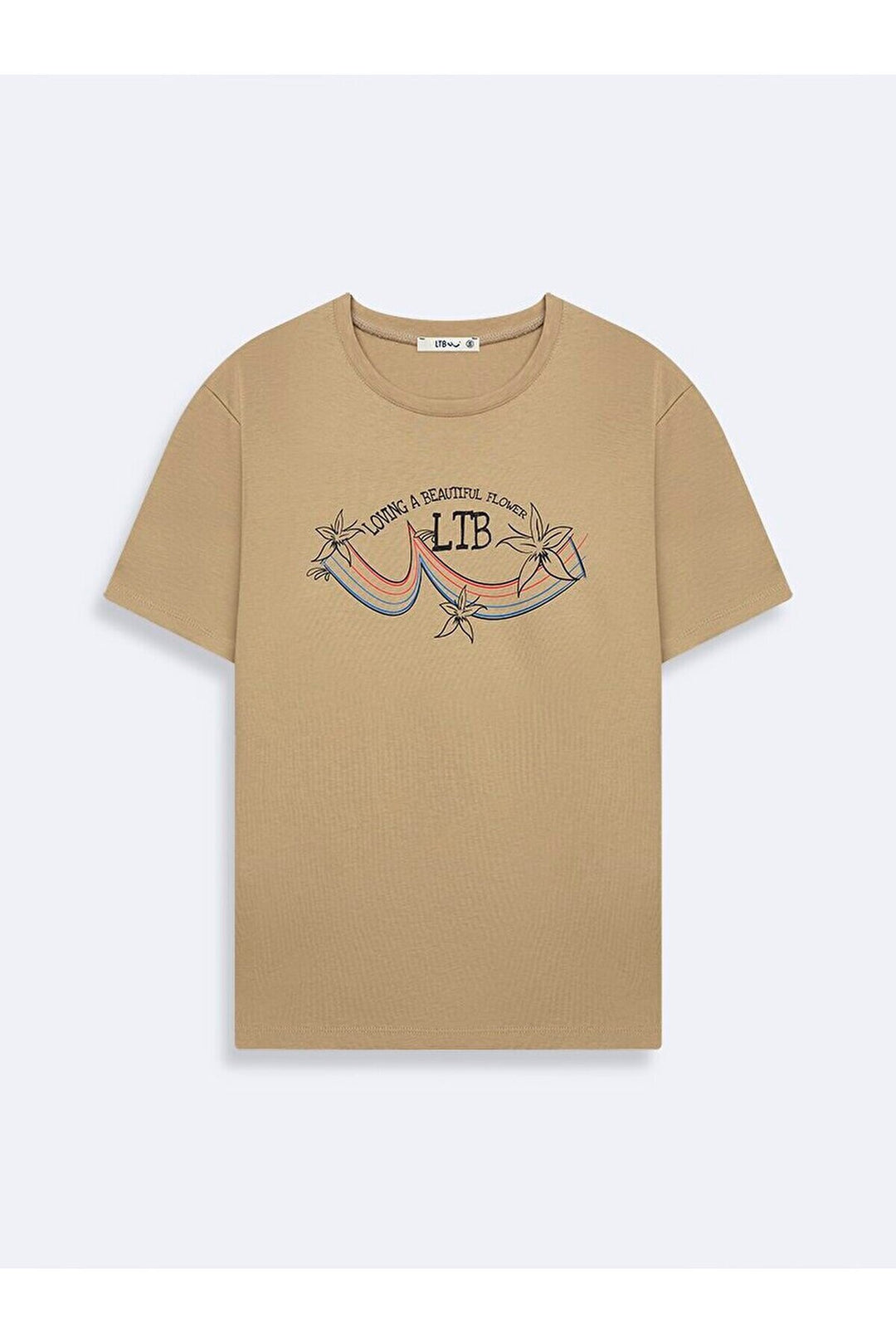 LTB T-shirt Beige - Beige_2529