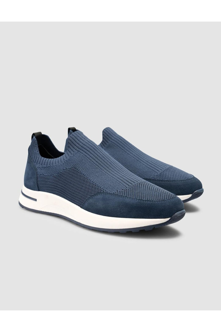 Cabani Shoes Rieti Triko Bleu Erkek Spor Ayakkabi - Bleu
