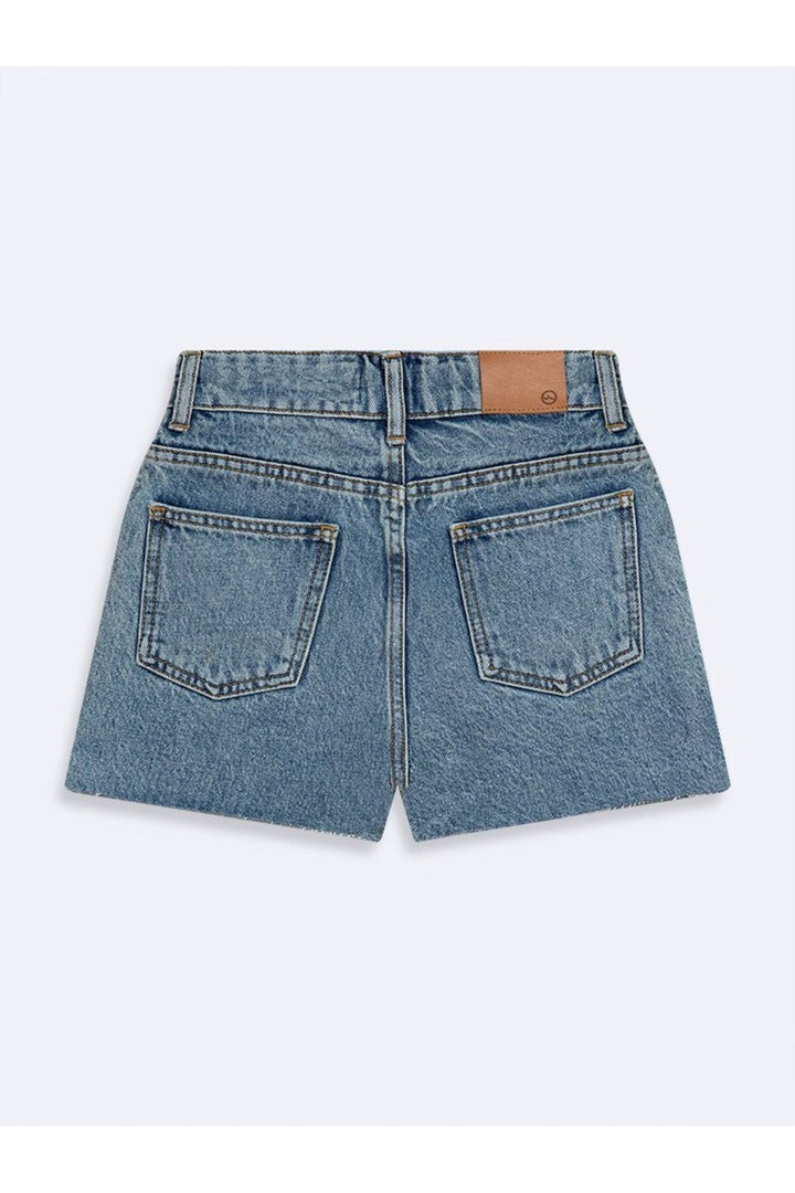 LTB Deana G Short en Jean Indigo Taille Moyenne - Bleu
