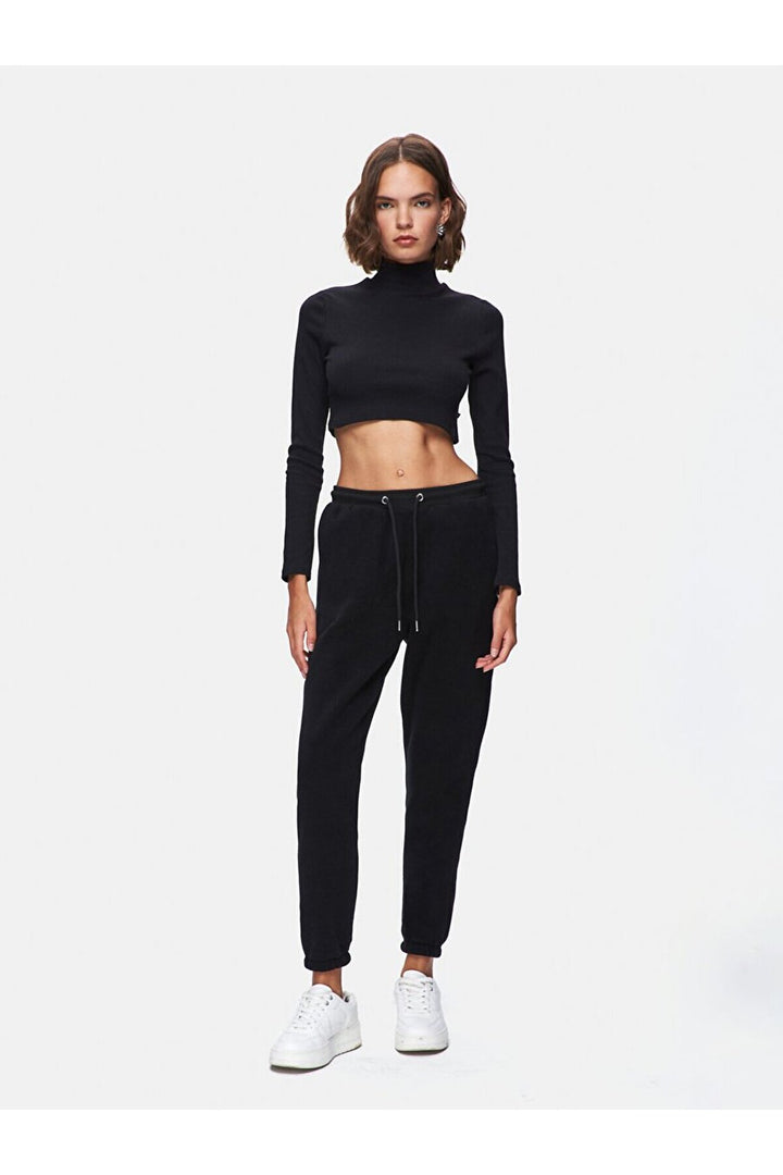 LTB Pantalon de jogging noir coupe régulière - si̇yah_200