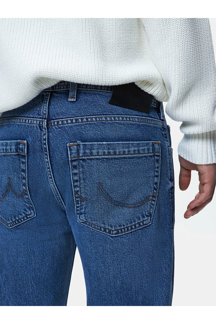 LTB Pantalon en jean coupe droite à taille moyenne Paul X