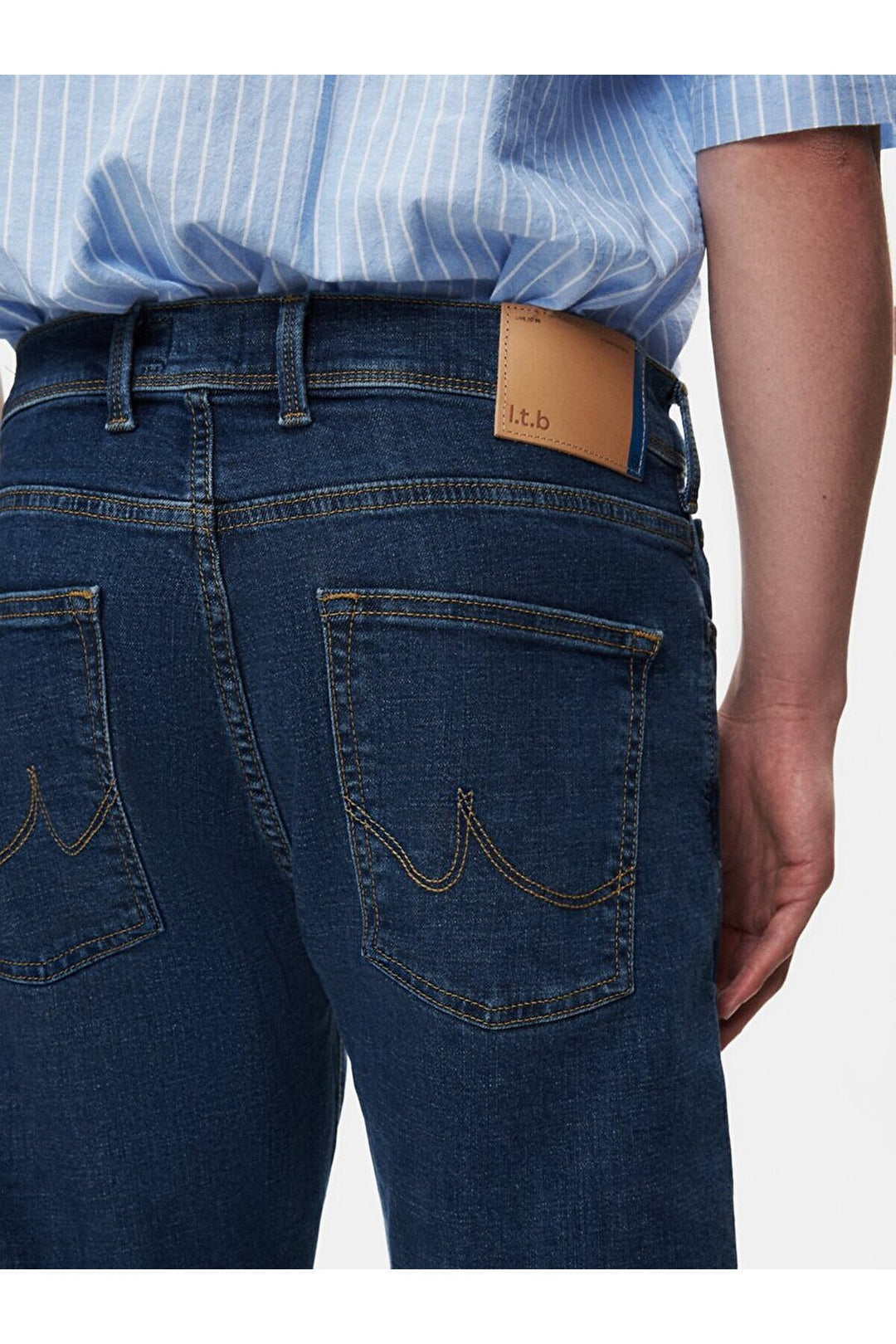 LTB Pantalon en jean Diego X Y à taille moyenne et à jambes étroites