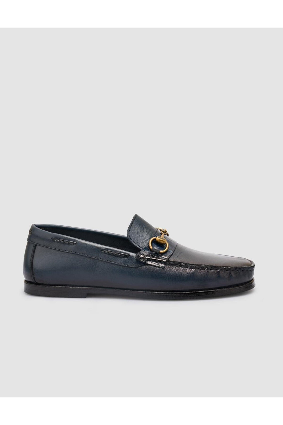 Cabani Shoes %100 Cuir Véritable Chaussures Classiques Pour Hommes Bleu Marine - Bleu marine