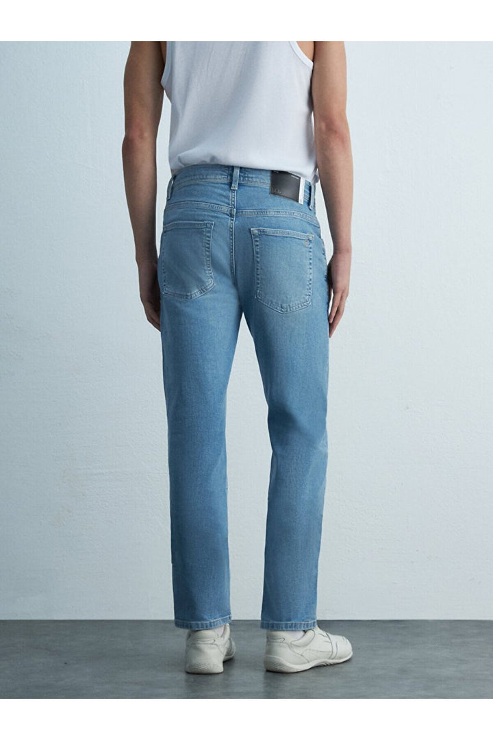 LTB Pantalon en jean à taille moyenne Sawyer P Narrow Leg
