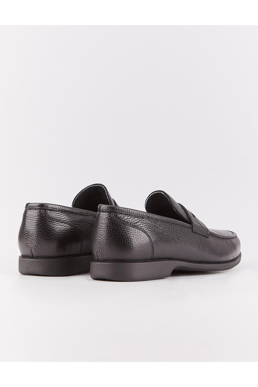 Cabani Shoes Chaussures décontractées pour hommes en cuir véritable avec ceinture noire et accessoires. - Noir