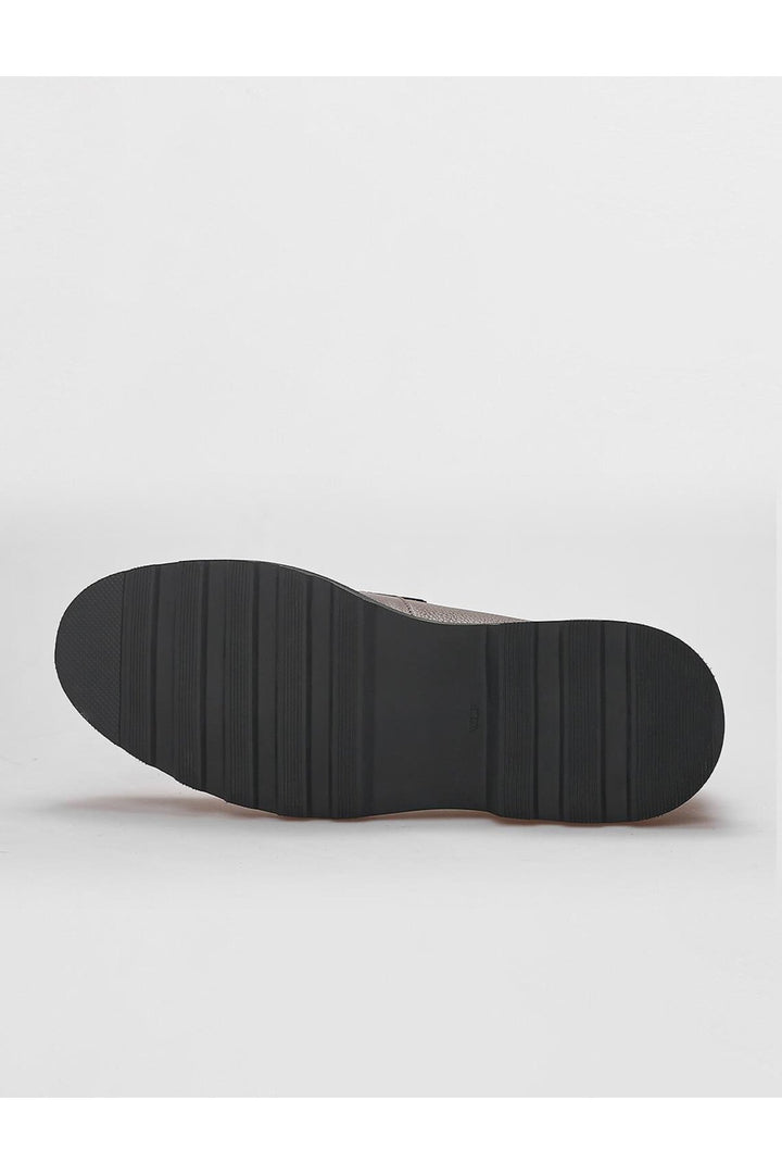 Cabani Shoes Chaussures de ville pour hommes en cuir véritable marron - Marron