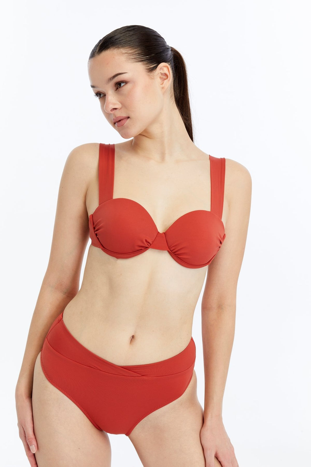 Lovely Things THERESA Bas de bikini - gül kurusu