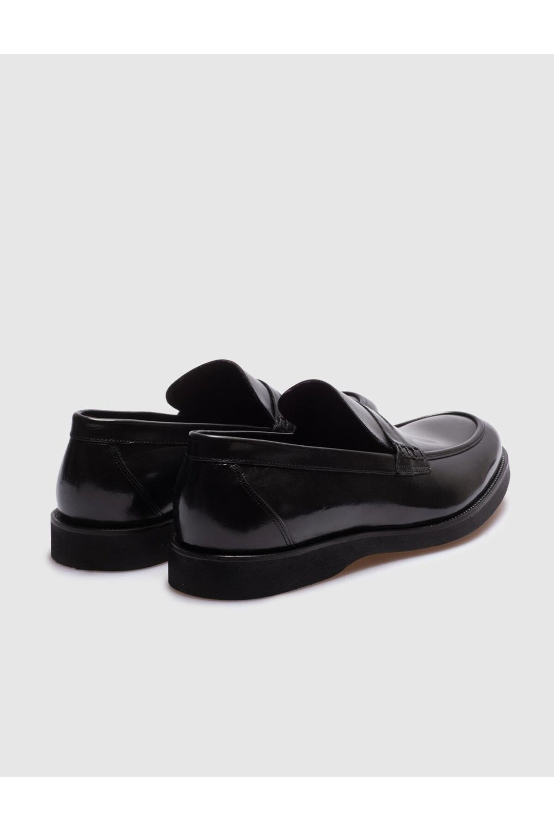 Cabani Shoes Chaussures décontractées pour hommes en cuir véritable avec ceinture noire - Noir