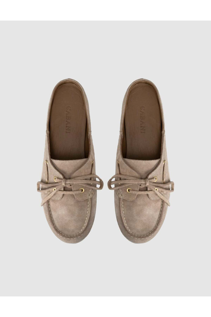 Cabani Shoes Mule loafer en daim en suède pour femme - Multicolore