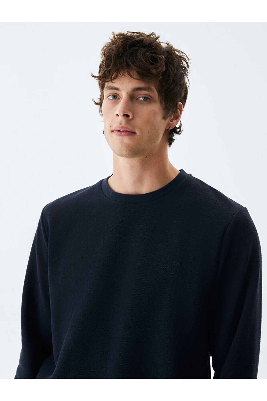 LTB Sweat ras du cou bleu marine