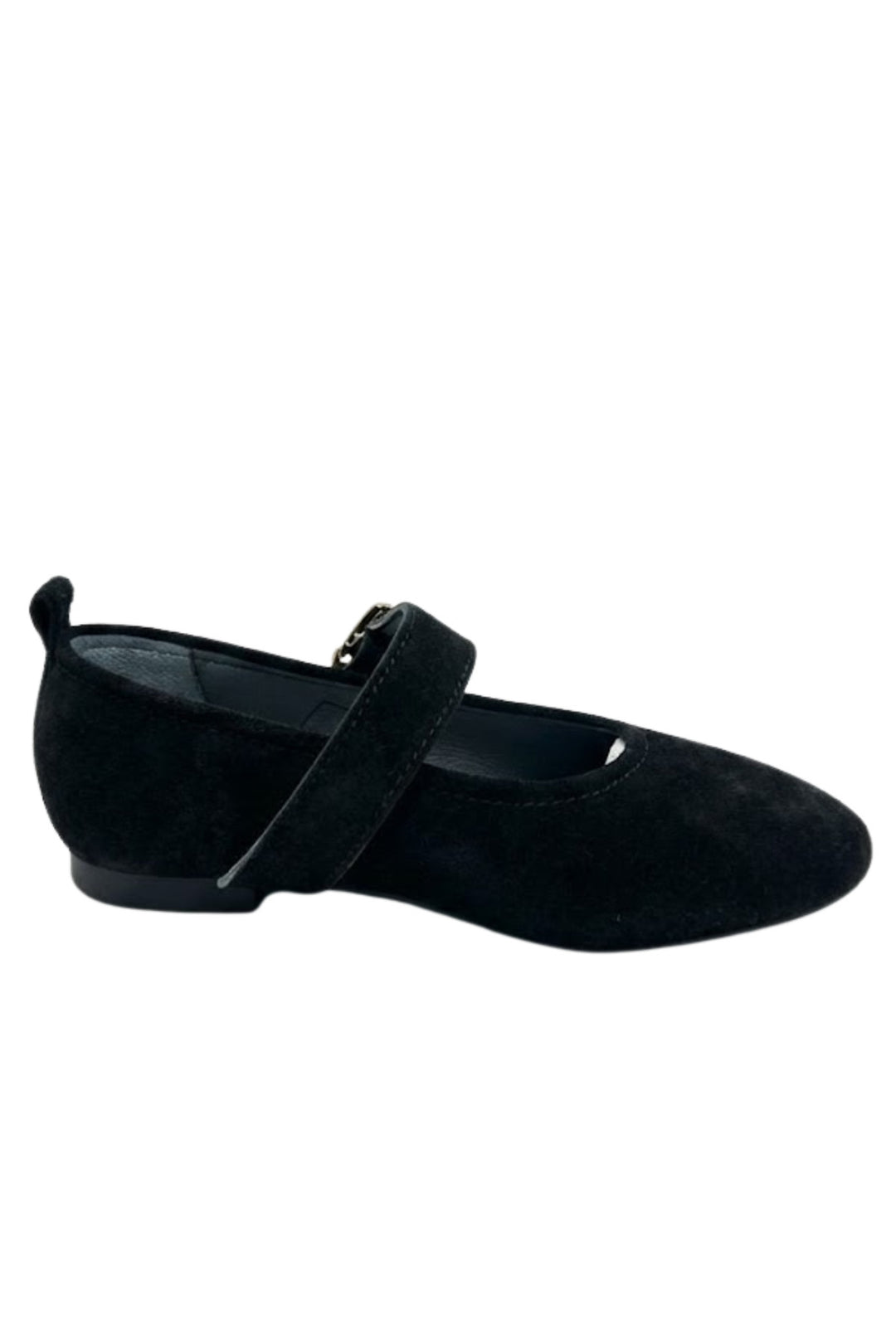 Wavelys NOREL Ballerines en cuir suédé véritable noires - Noir