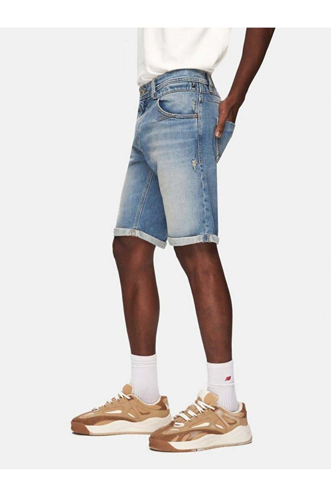 LTB DARWIN RONDELL Short en Jean pour Homme 55623 - Bleu