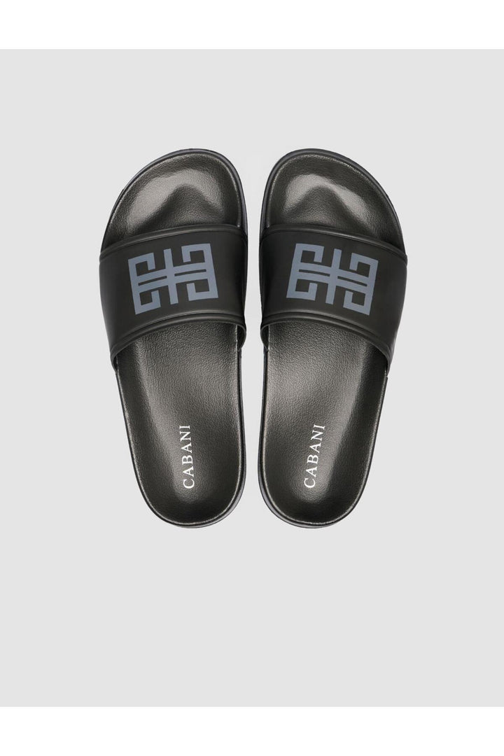 Cabani Shoes Noir Homme Chaussons - Multicolore