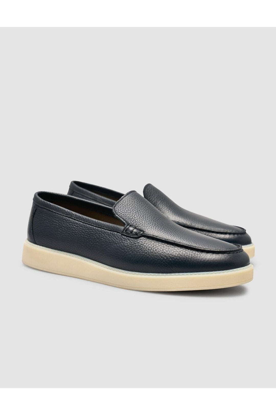 Cabani Shoes %100 Bleu marine Chaussures Loafers pour Homme - Bleu marine