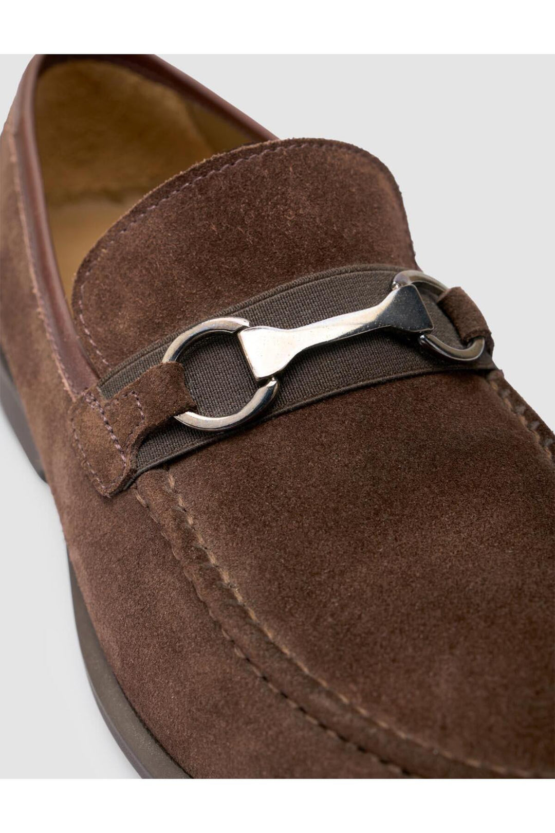 Cabani Shoes Chaussures décontractées pour hommes en cuir véritable suédé marron - Marron
