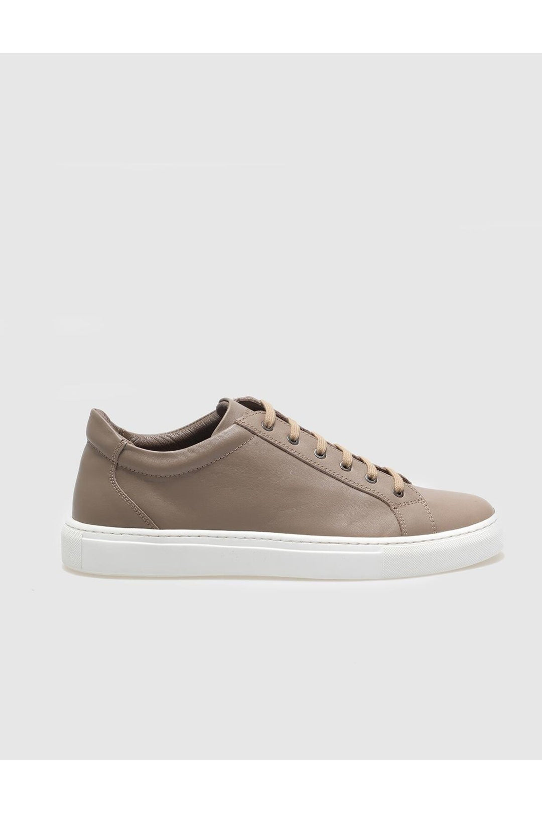 Cabani Shoes Chaussures de sport pour hommes en cuir véritable, avec lacets, en vison. - Vison