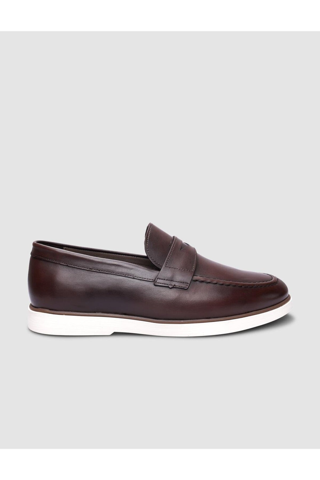 Cabani Shoes Chaussures de ville pour hommes en cuir véritable marron 100% - Marron