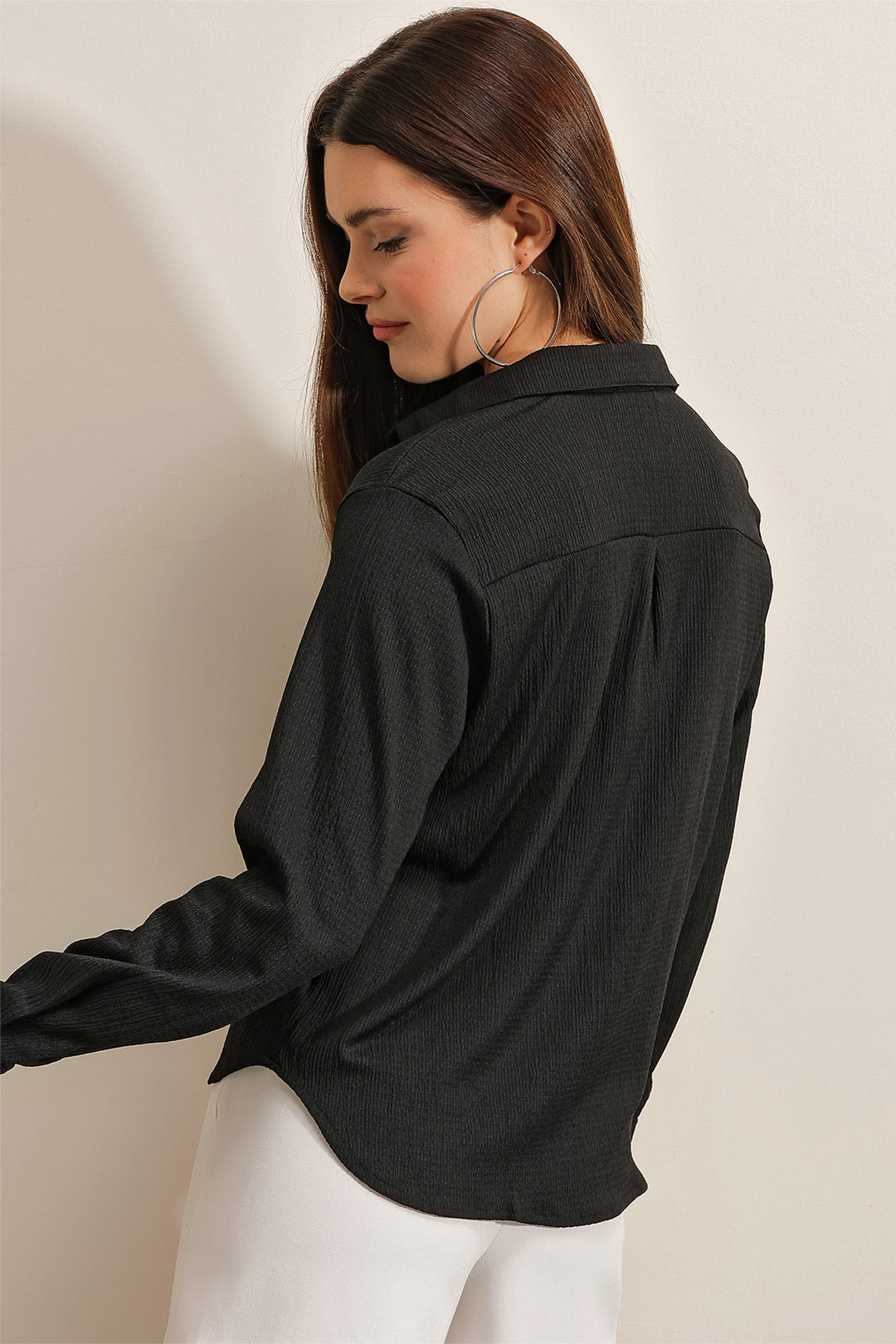 Bigdart 20160 Chemise Tricotée - Noir