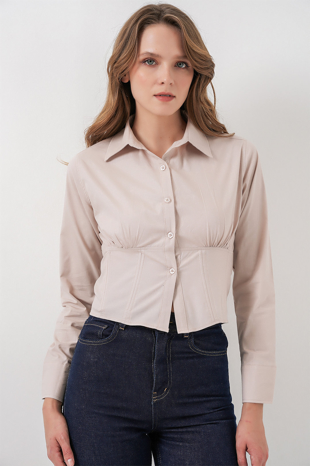 Bigdart Chemise Popeline Slim Fit 20231 - Crème