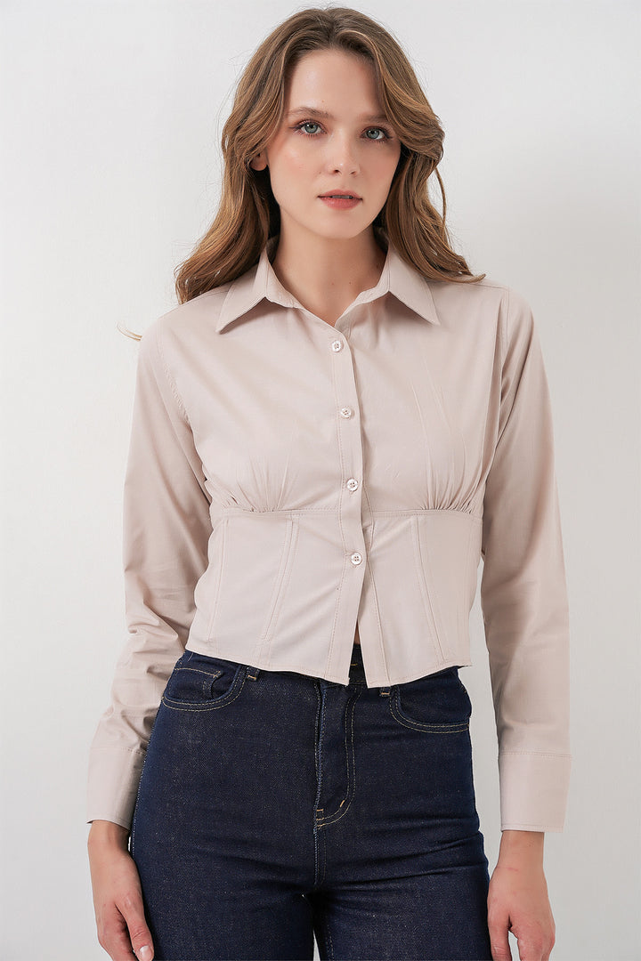 Bigdart Chemise Popeline Slim Fit 20231 - Crème