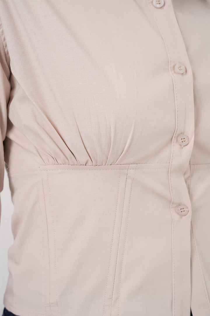 Bigdart Chemise Popeline Slim Fit 20231 - Crème
