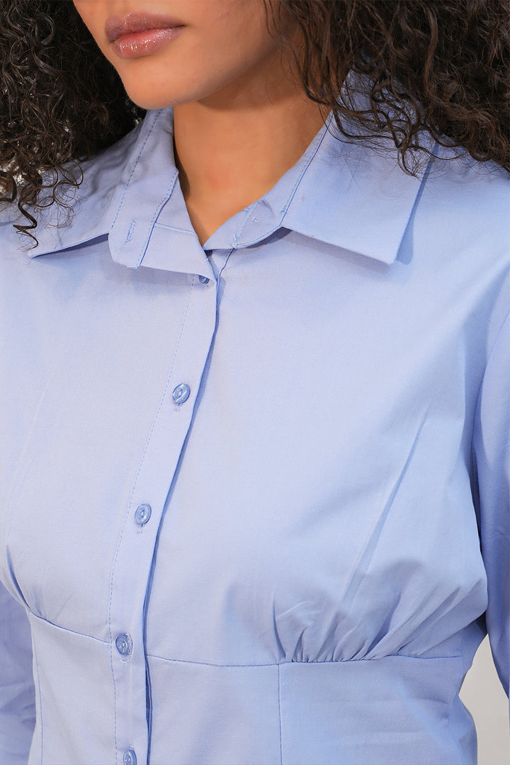 Bigdart Chemise Popeline Slim Fit 20231 - Bleu