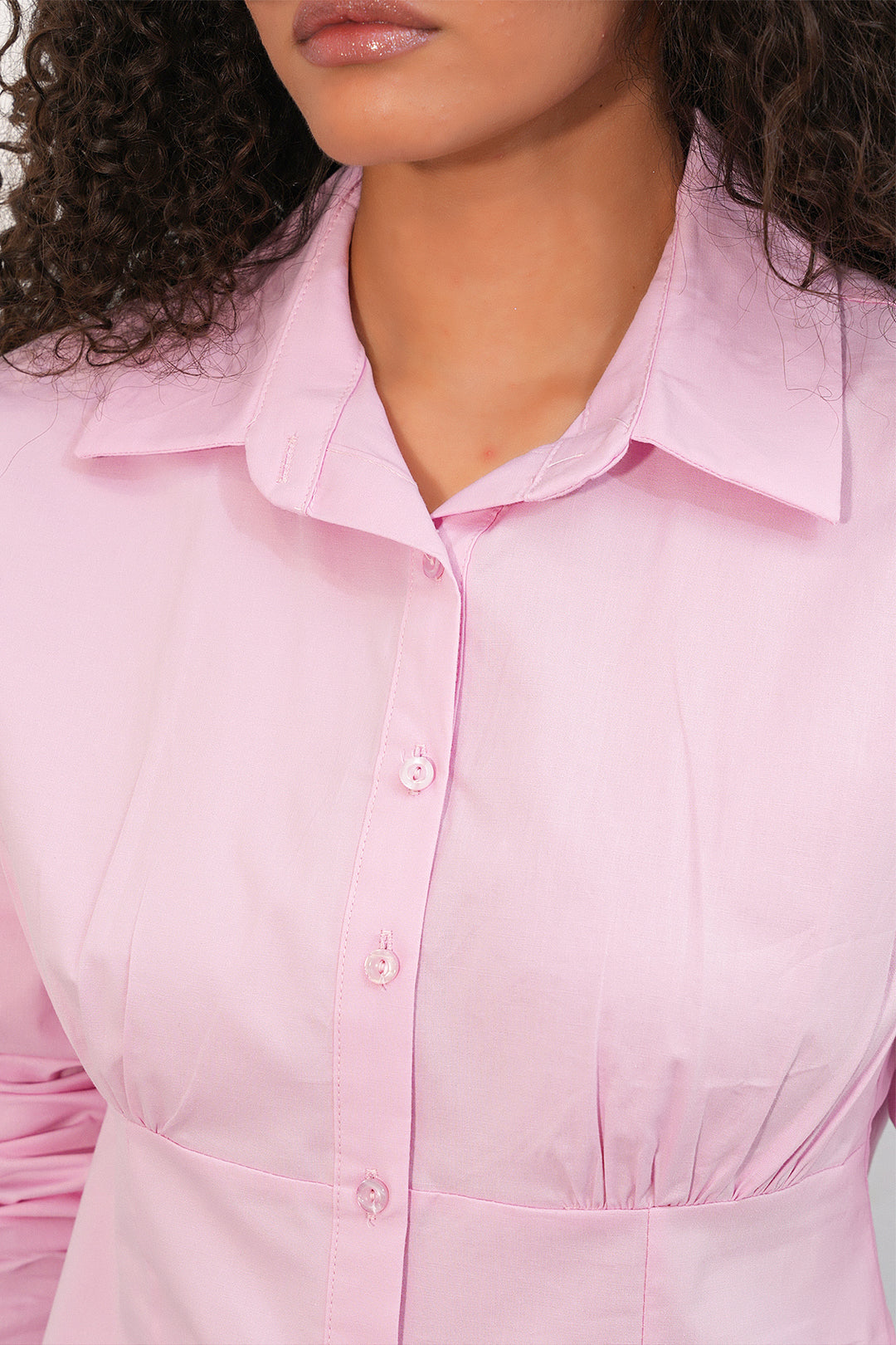 Bigdart Chemise en popeline slim fit 20231 - Rose