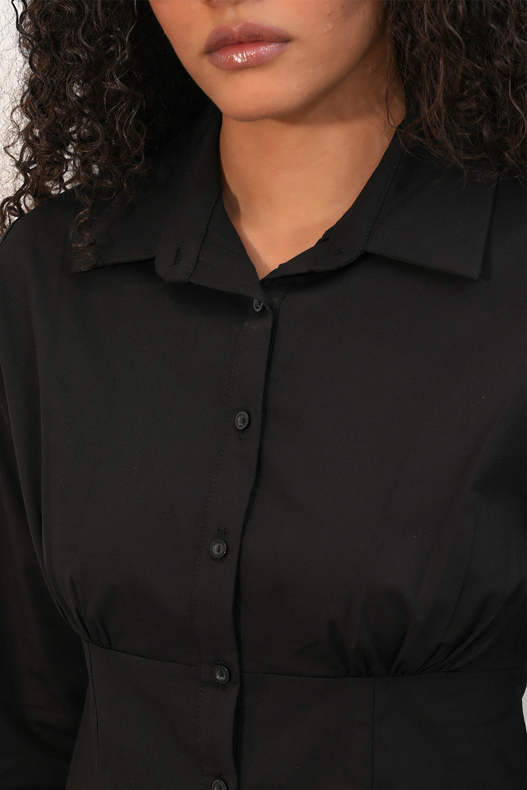 Bigdart Chemise en popeline slim fit 20231 - Noir