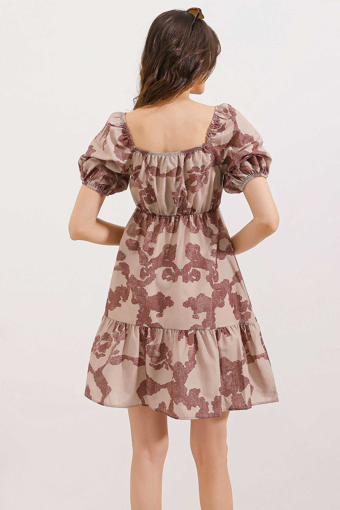 Bigdart 2351 Robe Popeline Évasée - Rose thé