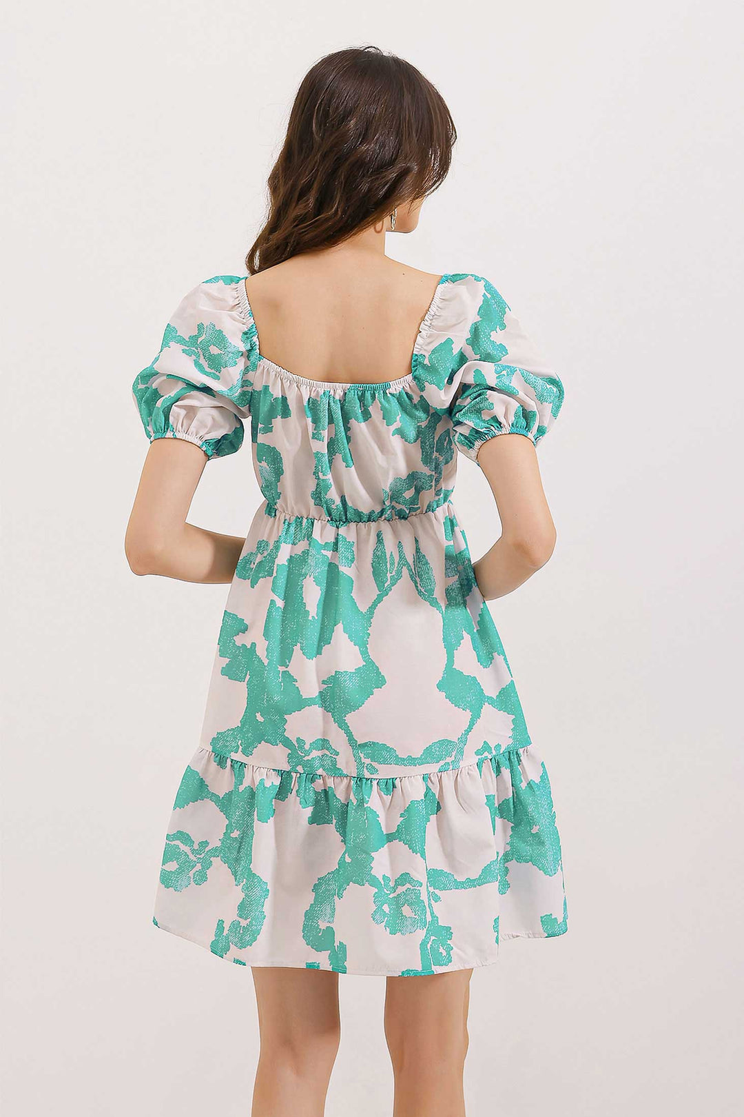 Bigdart 2351 Robe Popeline Évasée - Menthe