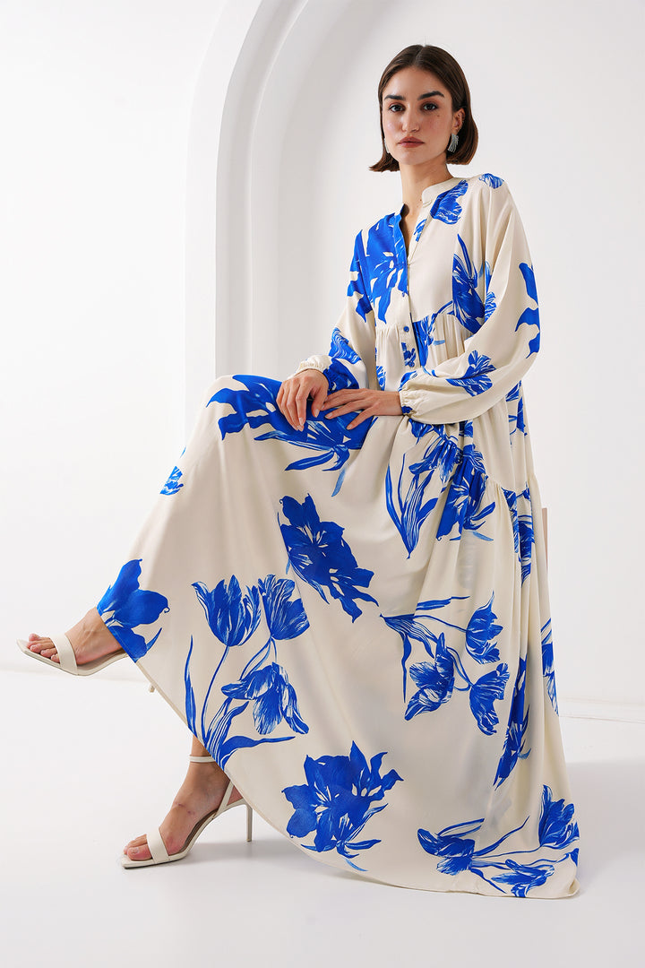 Bigdart 2423 Robe de mode authentique - Écru