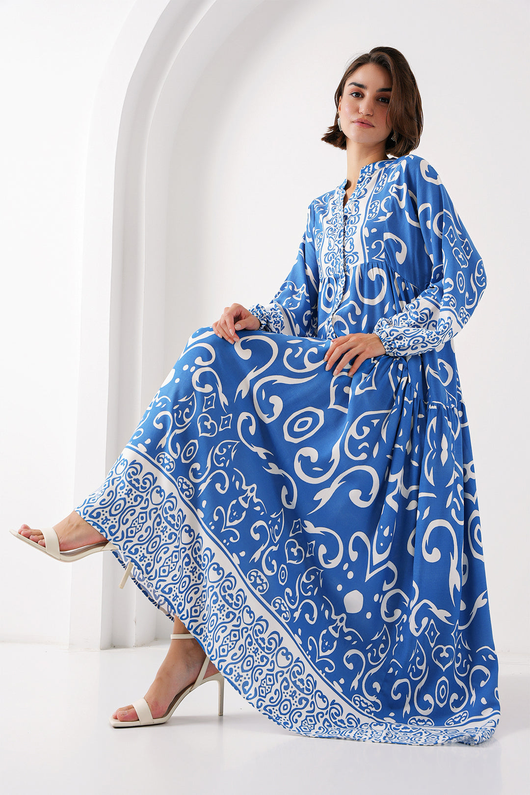 Bigdart Robe Modèle Otantique 2423 - Indigo