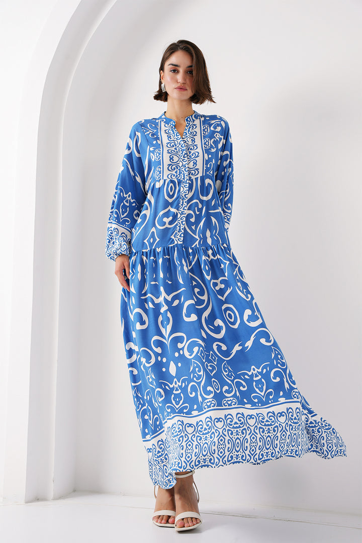 Bigdart Robe Modèle Otantique 2423 - Indigo