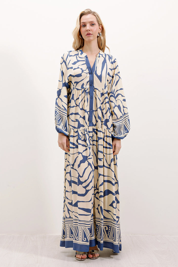 Bigdart Robe de mode authentique 2423 - c. Indigo