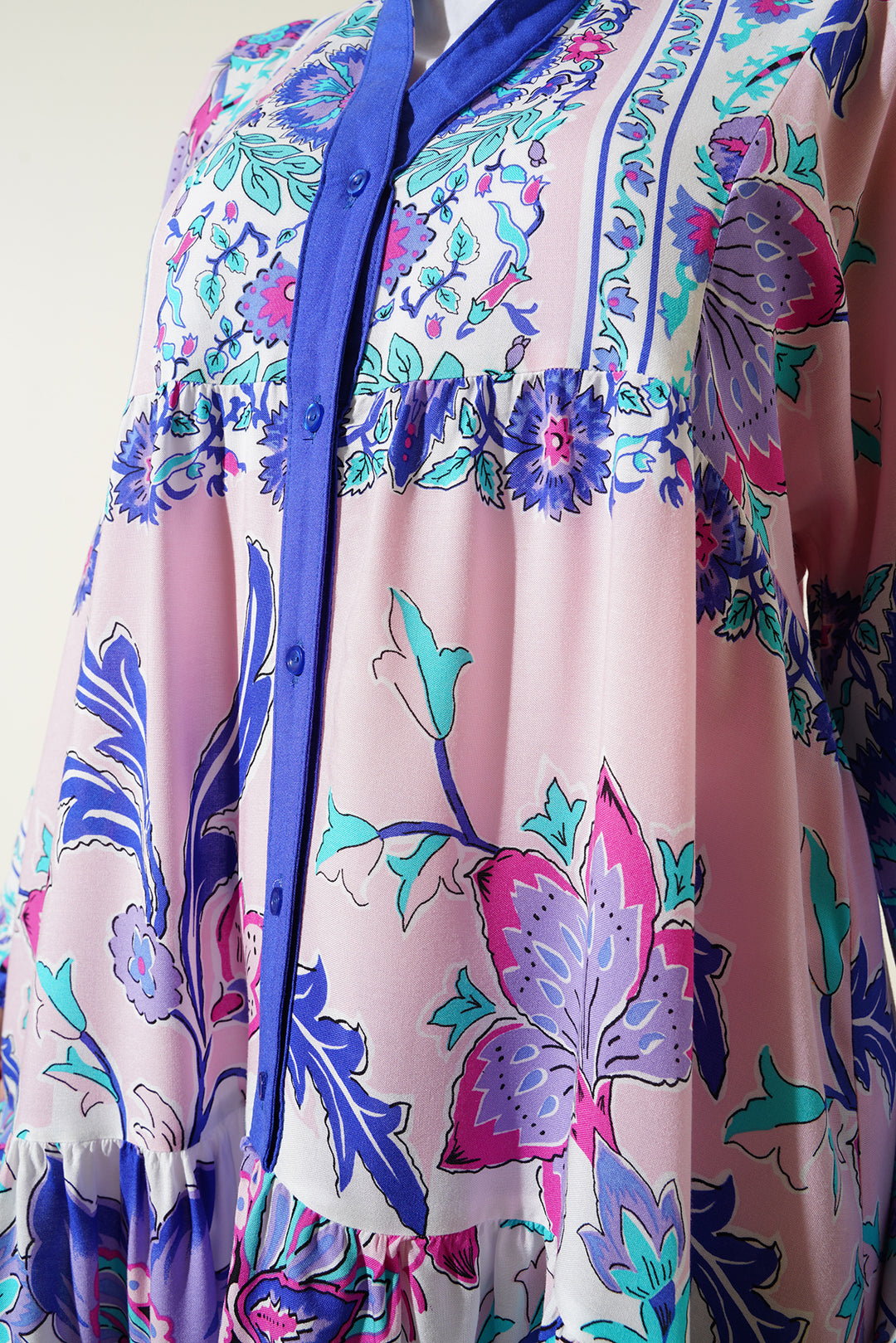 Bigdart 2423 Robe de mode authentique pour le hijab - d.Bleu marine