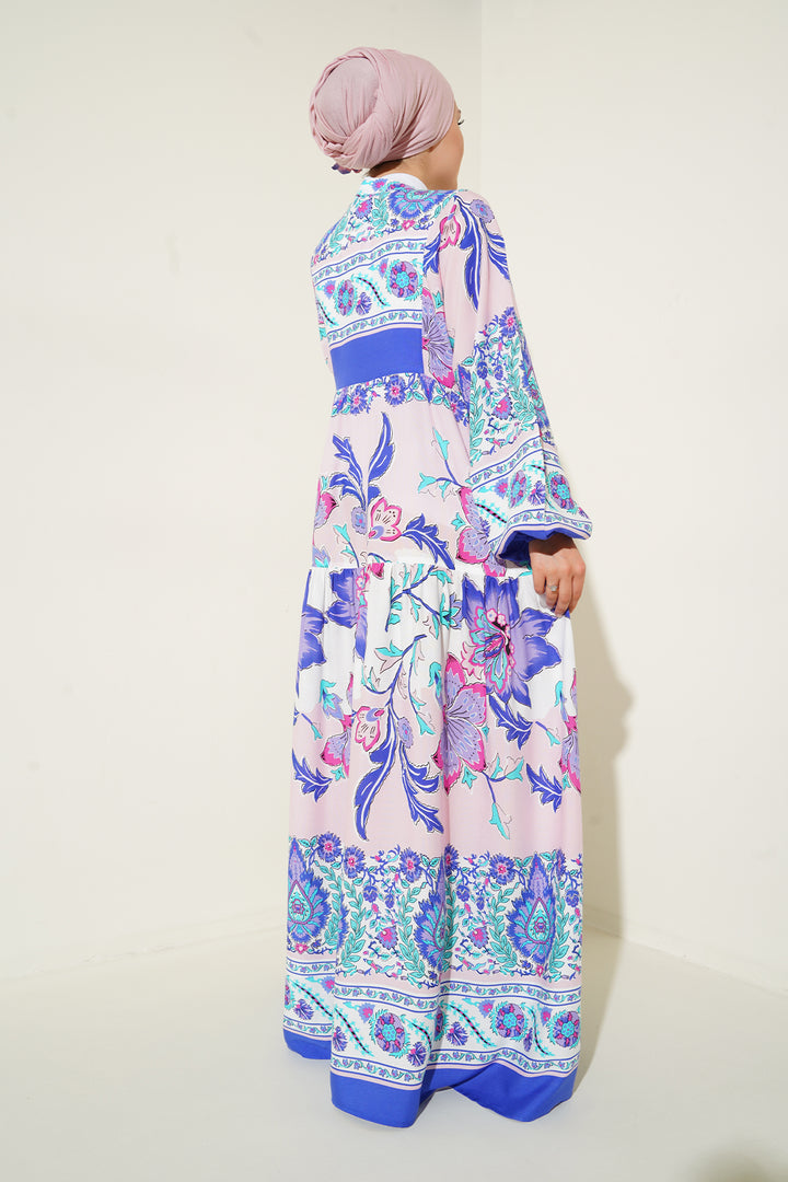 Bigdart 2423 Robe de mode authentique pour le hijab - d.Bleu marine