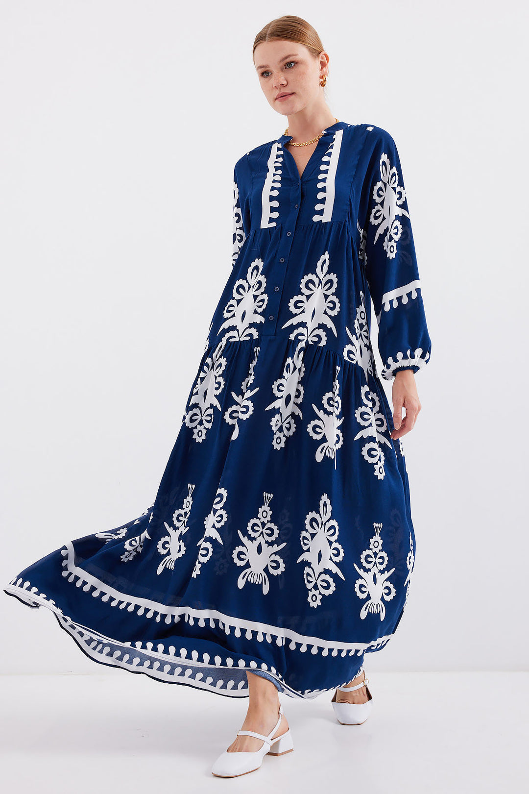 Bigdart 2423 Robe de mode authentique - f.Bleu marine