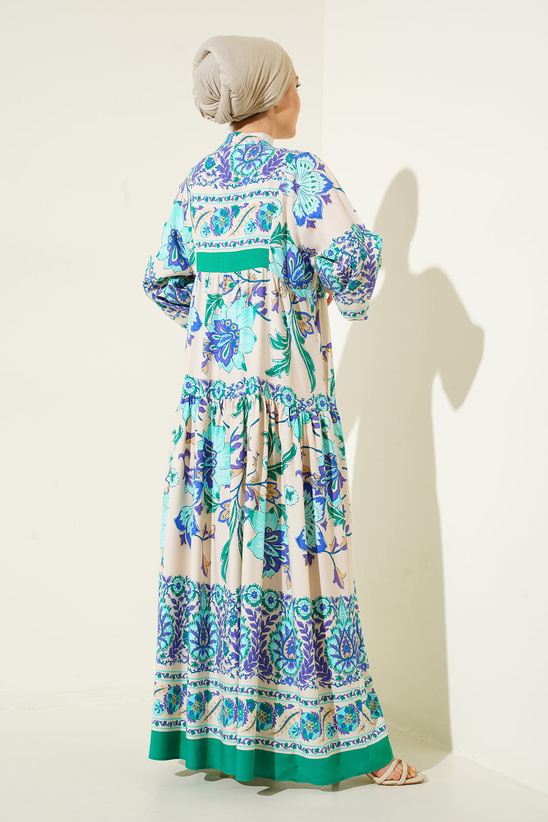 Bigdart 2423 Robe de mode authentique - m. Vert