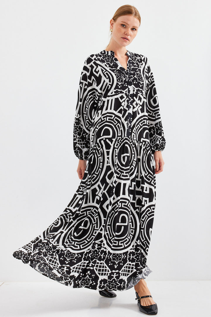 Bigdart 2423 Robe de mode authentique - Noir5