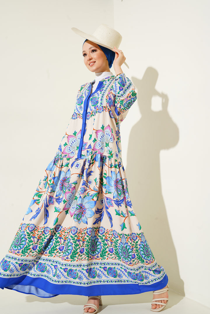 Bigdart 2423 Robe de mode authentique - Bleu marine