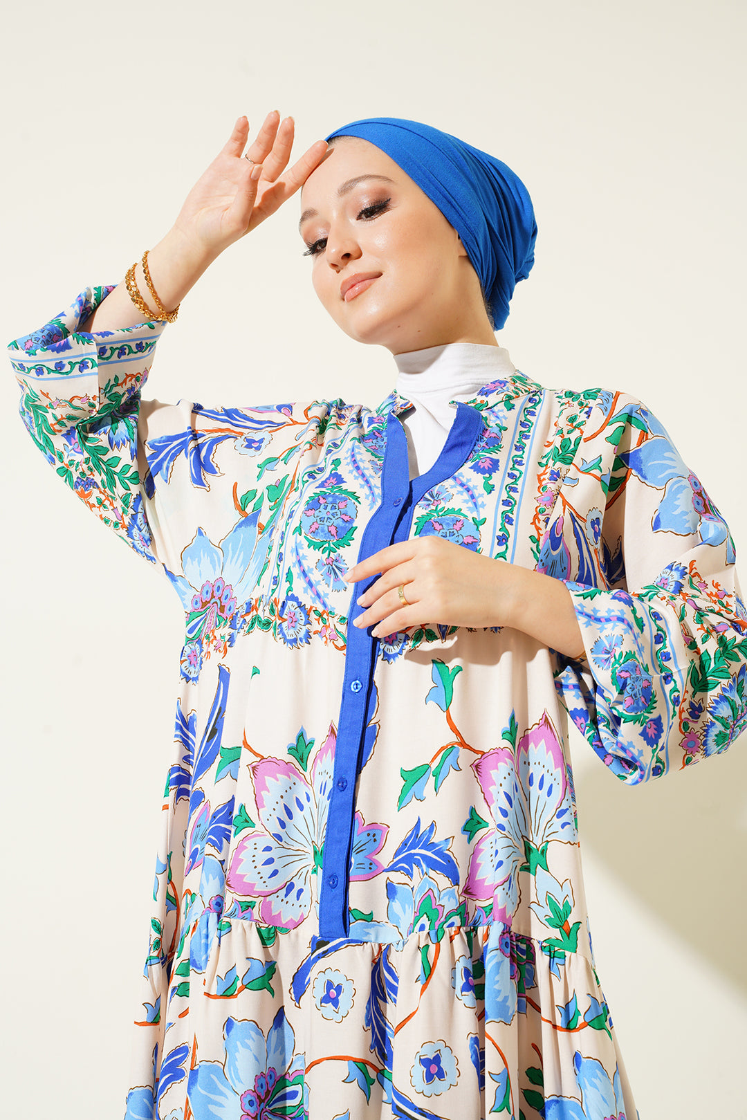 Bigdart 2423 Robe de mode authentique - Bleu marine