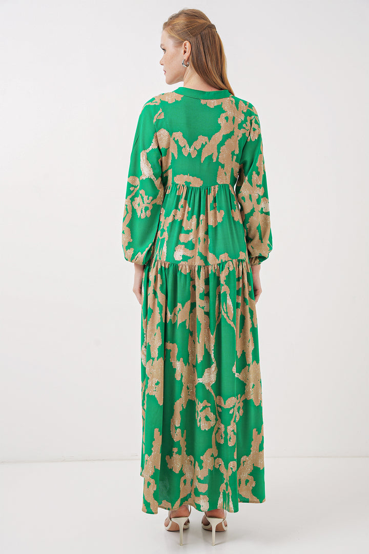 Bigdart 2423 Robe de mode authentique - zümrüt Verti